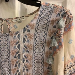 American Eagle Tassel Top